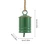 Iron Christmas Bell Holiday Decorations For Fireplaces Mantels Doorway Festival Tree Accent Party Supplies