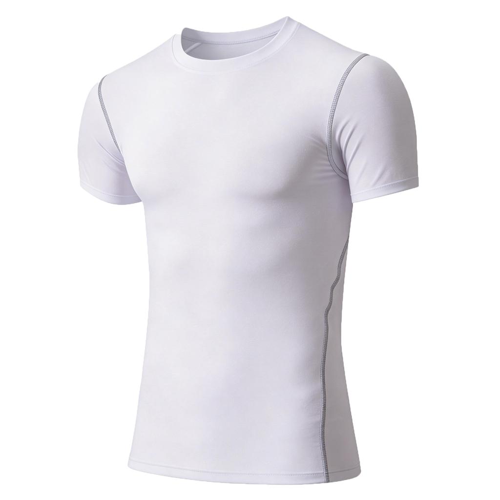Men's Slim-fit Quick-drying Short-sleeved Sports Shirt, Loose And Breathable Half-sleeved Outdoor Running Clothes