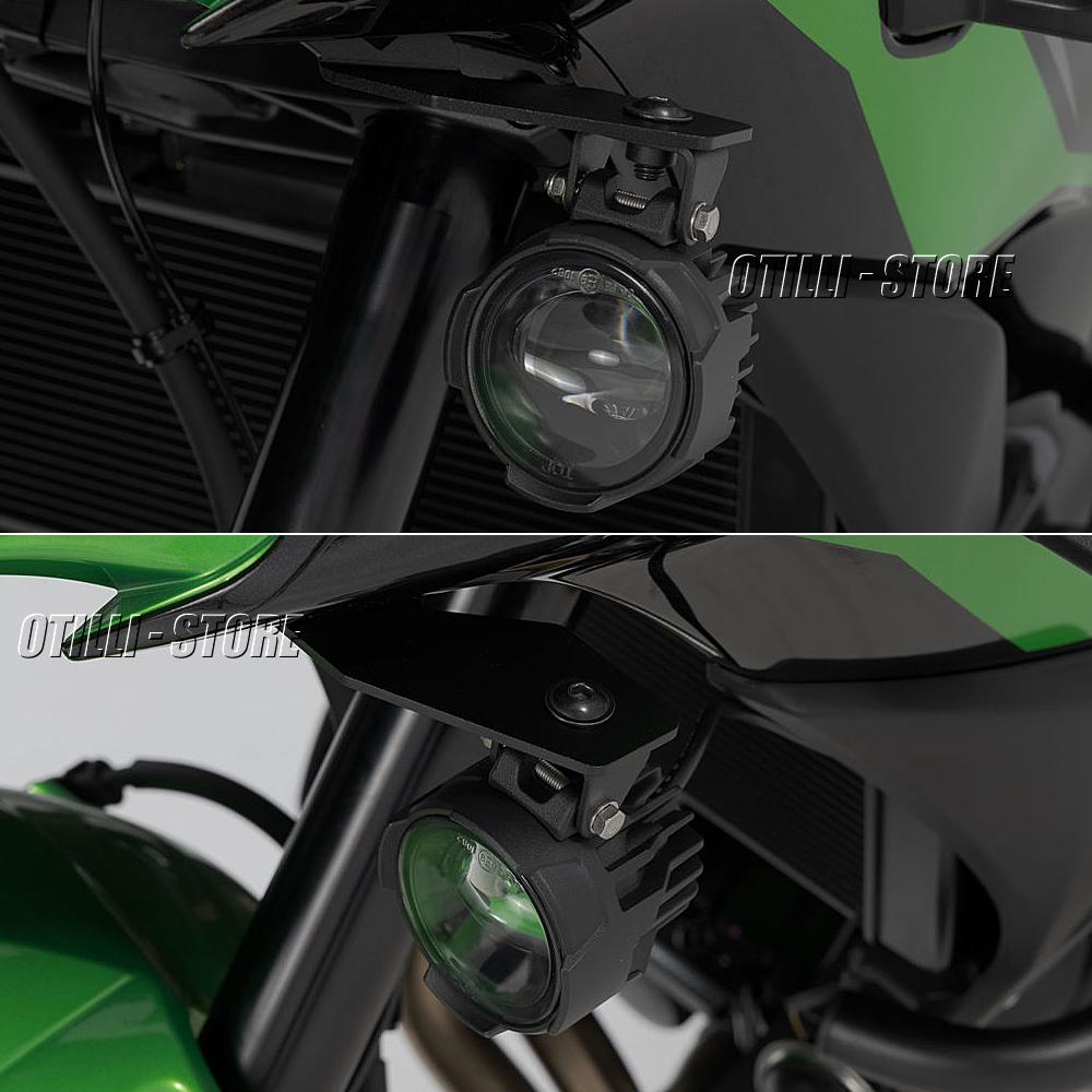 Motorcycle Accessories Spotlight Bracket Holder Sport Light Fog lights Mount Kit For Kawasaki Versys650 Versys 650 2014-2022