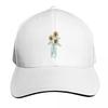 Sunflowers Baseball Cap Quick Dry PerforUnisexce Cotton Twill Breathable Contrast Two Tone Brim