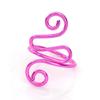 5Pcs Adjustable Knitting Loop Ring Crochet Loop Metal Yarn Guide Finger Holder