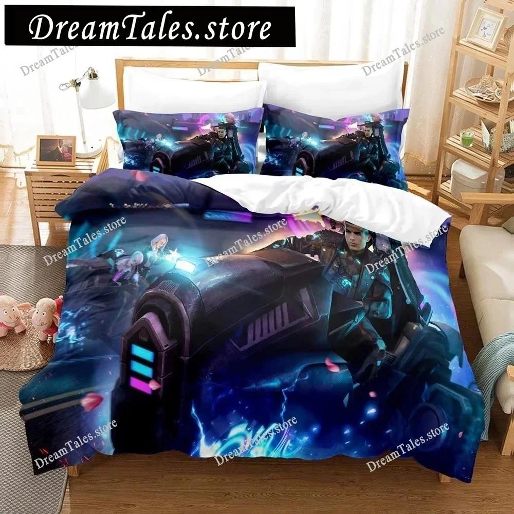 Warrior Game Garena Free Fire Bedding Set Boys Girls Twin Queen Size Duvet Cover Pillowcase Bed Kids Adult Home Textileextile741