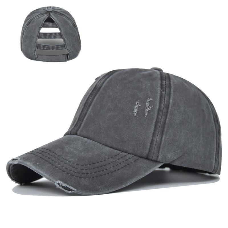 Cappellino da baseball con foro per coda di cavallo cappello a rete con foro per coda di cavallo cappello da donna cappello con coda di cavallo cappello da donna con treccia versione leggera cappello con foro per treccia