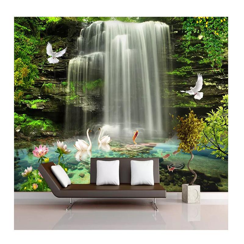 3D Wallpaper Beautiful Waterfall Large Murals Home Decor Living Room Bedroom Wall Papers