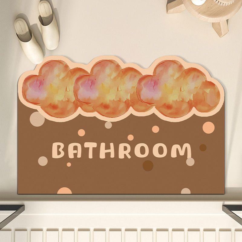 

Формованный градиентный современный мягкий коврик из диатомовой грязи для дома, нескользящий, быстросохнущий, абсорбирующий, специальный коврик для ног для туалета, ванной комнаты, двери 40 * 60 (soft diatom mud)