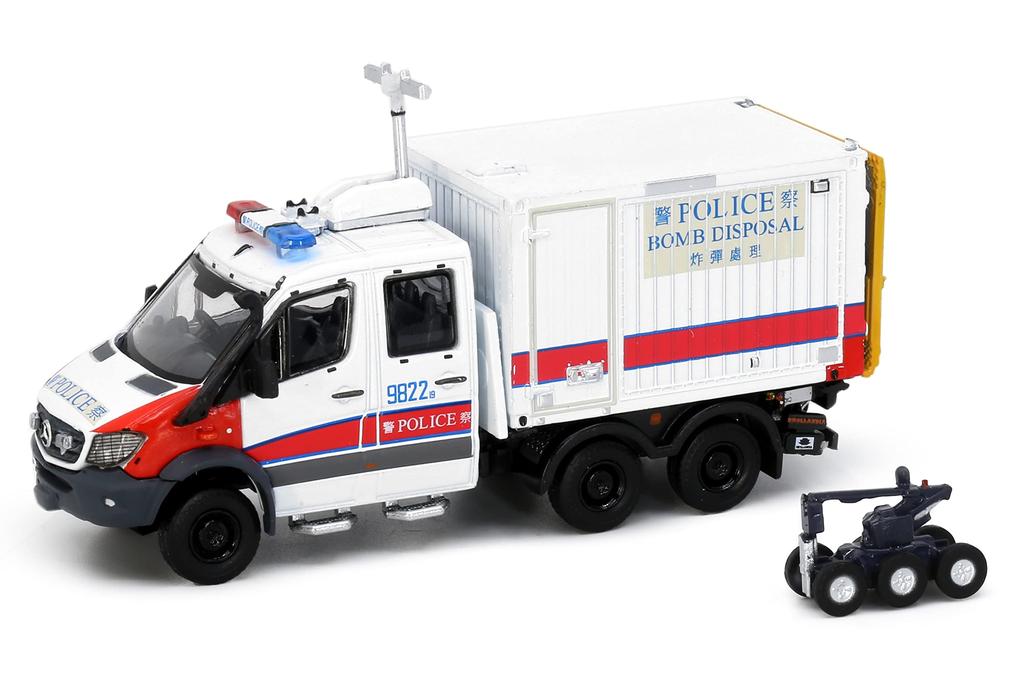 Tiny City Scale 134 Sprinter FL 6x6 EOD Ordnance Disposal Diecast Model Car 1/76 No. Mercedes-Benz (Explosive Vehicle)