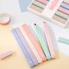 6 Pezzi 6 Colori Evidenziatori Pastel con Punta Morbida Evidenziatori per Studenti Adolescenti Bambini
