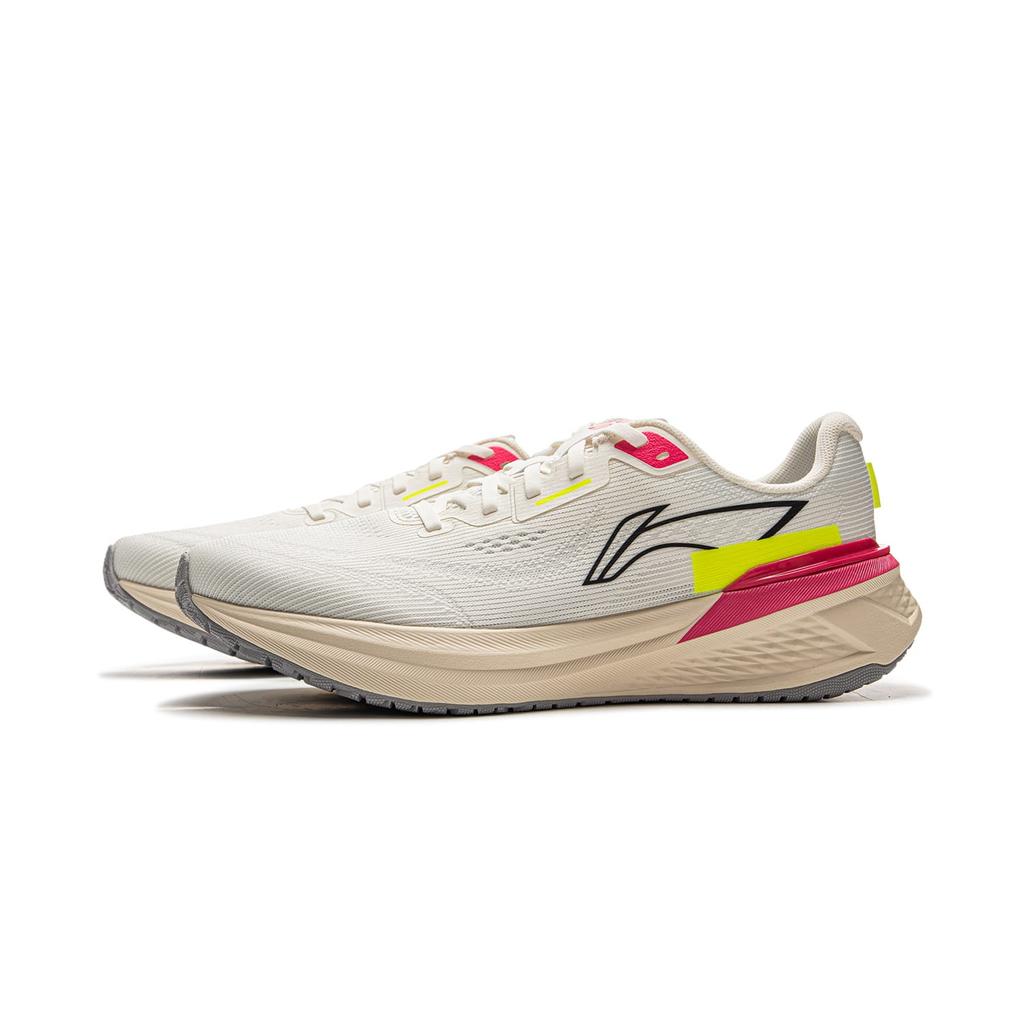 Li Ning My Leap 3.0 Cushioning Slip Resistant Abrasion Resistant Breathable Low top Running Shoes Men's Ivory ARSV023-5