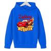 Moletom de Corrida Lightning McQueen 95 para Crianças - Blusa Primavera/Outono