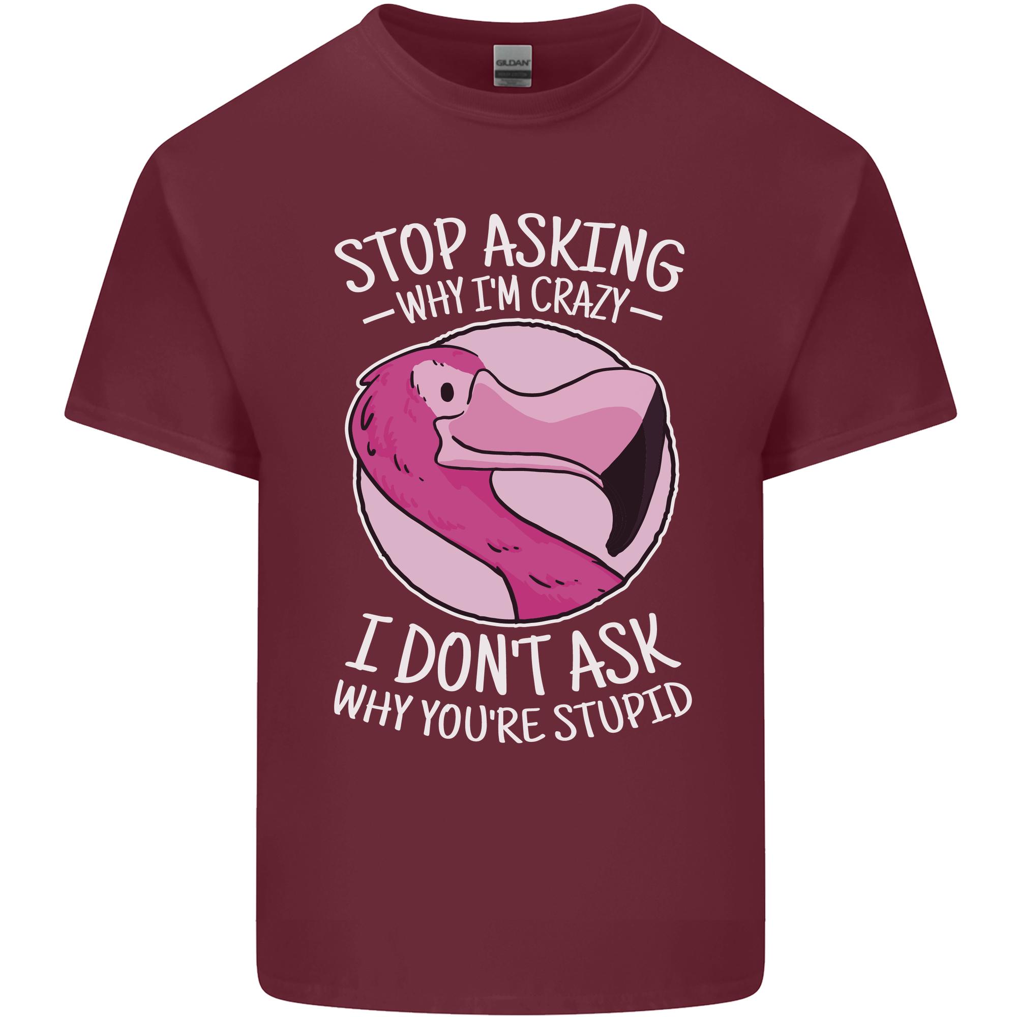 Crazy Stupid Funny Sarcastic Slogan Sarcasm Unisexs Light Cotton TShirt S