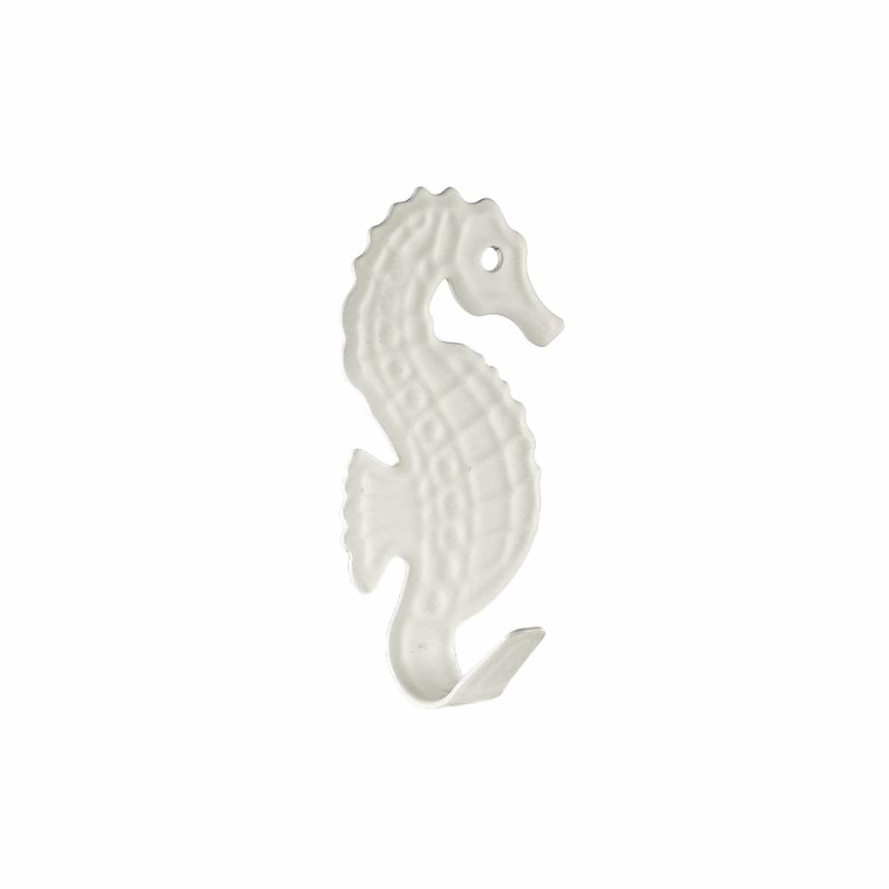 

5pcs/set Cartoon Seahorse Hook Carbon Steel Storage Hook High Quality Clothes Hook Kitchen білий
