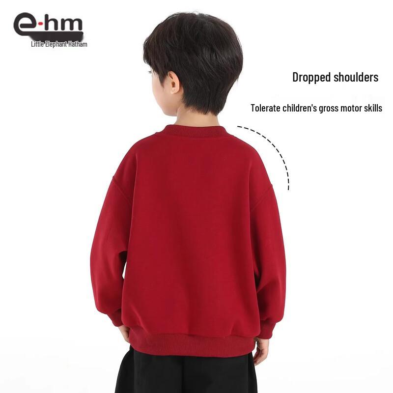 Little Elephant Hamm Boys' Round Neck Sweatshirt