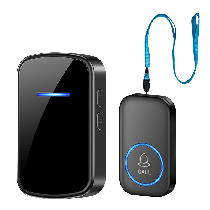 Elderly Remote Call Button - Wireless Doorbell & Bedside Wristband for Long-Distance Communication