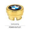 For BMW X1 X2 X3 X5 X4 X6 X7 G30 G20 G32 G11 G12 F40 F30 F20 F10 F34 Sticker Car Cigarette Lighter Dust Plug Protective Cover BM5