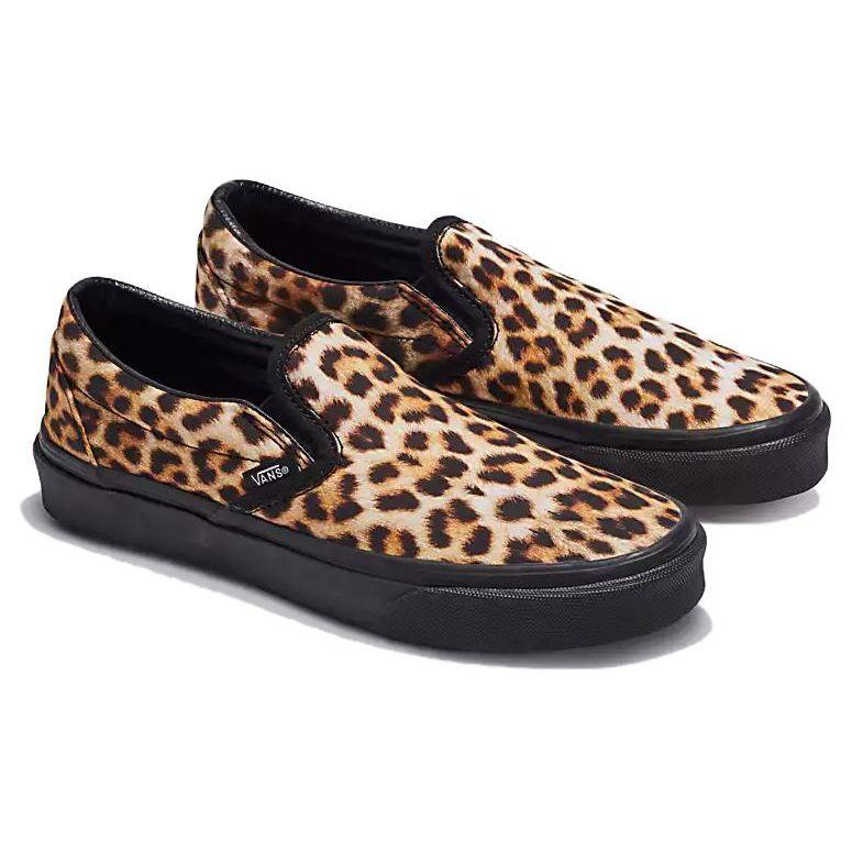 Vans Classic Slip-On 90s Grunge Unisex Sneakers Tan 90S-Grunge-Black VN000BVZCJI
