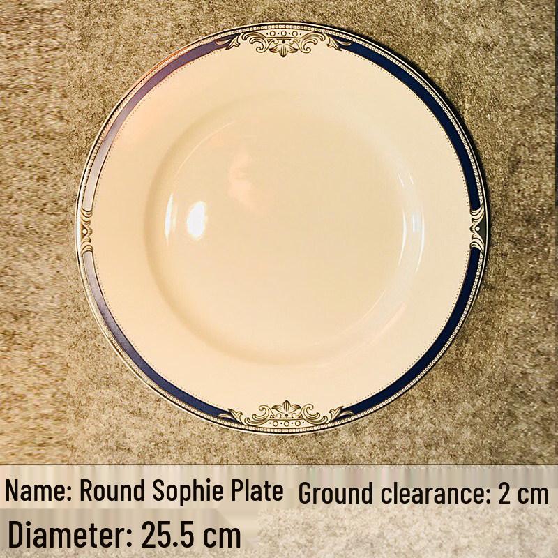 Qinjin European Style Ceramic Hotel Dinnerware Set
