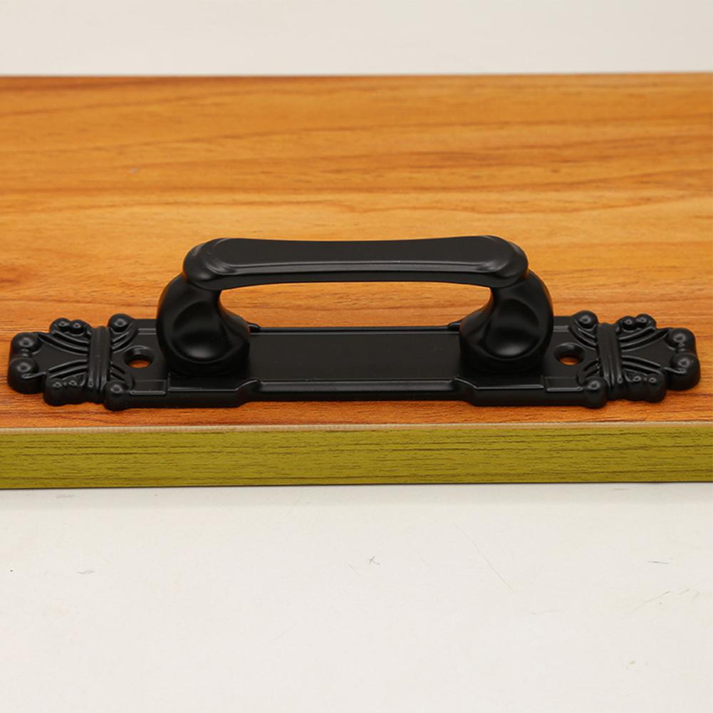 1 peça de maçaneta de porta deslizante antiga de celeiro para armário, guarda-roupa, fivela, acessórios, alça de porta vintage resistente
