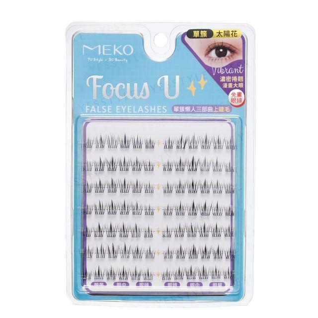 

MEKO - Focus U Single Upper False Eyelashes 84 clusters