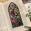 Translucent Stained Window Bookmark Hand Account Decoration Pagination Mark  Home Decor