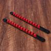 1/2 1/4 3/8 Socket Clip Rail Holder Socket Sliding Stand Sleeve Rail Rack Tool 360° Swivel Socket Organizer Abs Socket Organizer