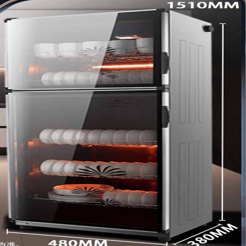 OLOEY Compact Stainless Steel Dish Disinfection Cabinet