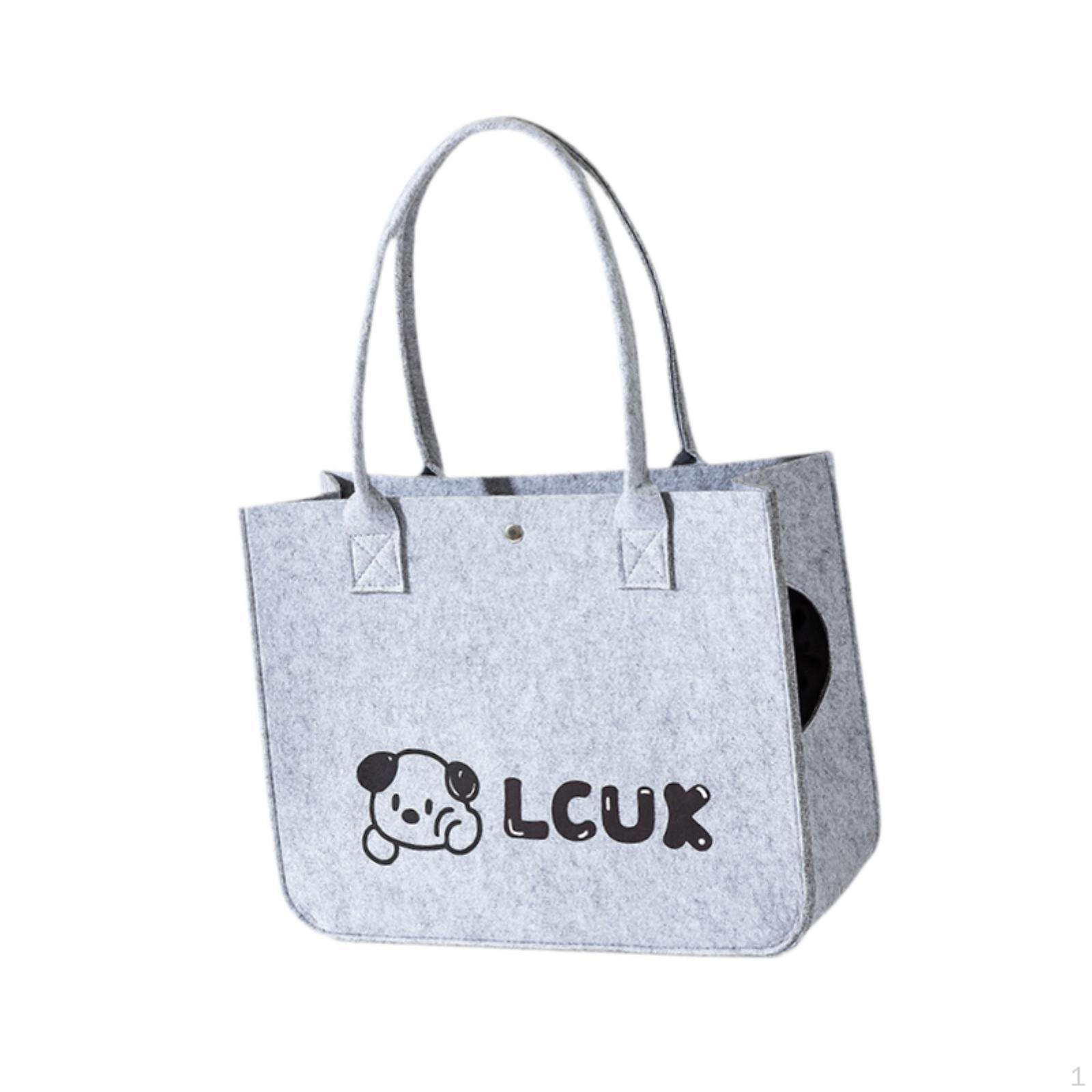 

Кошачья сумка-переноска для собак, дышащая сумка для домашних животных, сумка для путешествий для щенков, для покупок L серый