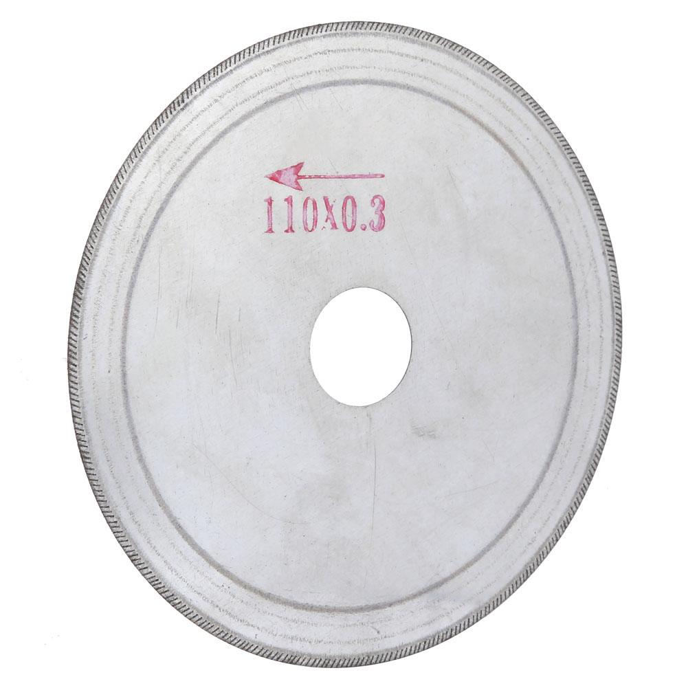 10pcs Ultra thin Diamond Saw Cutting Blade Disc Cutter for Crystal Glass (110*20*0.3mm)