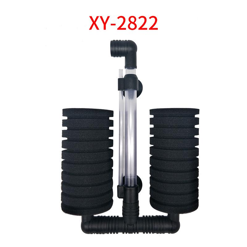 

Фильтр для аквариума с бесшумным воздушным насосом Xinyou Water Fairy: Двойная насадка 3 в 1 с ватным тампоном для отсасывания рыбы.