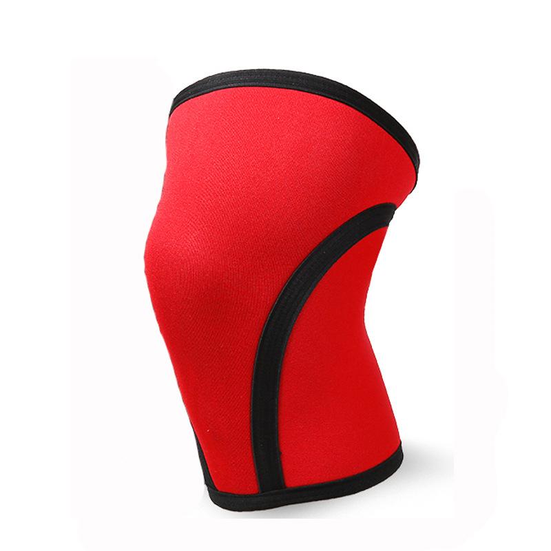 1Pair New 7mm Knee Sleeves for Weightlifting & Powerlifting, High-Performance Knee Compression Support For Squats, Men and Women