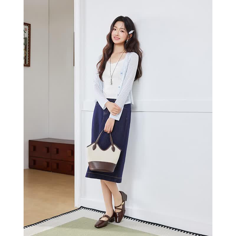 IEF Petite Korean Style Two-Piece Set