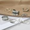 Ensemble de 14 pièces Bijoux Vintage Bague de Couple Bague Assortie Ensemble de Bagues Tempérament Élégant