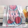 Kirby Flannel Blanket, High quality Comfortable for All Seasons, Home Decor, Warmth and Comfort