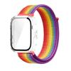 Pasek Nylonowy+Etui PC do Huawei Watch Fit 3/4/4 Pro Chroniące przed Upadkiem+Wygodna Oddychająca Opaska na Nadgarstek Correa