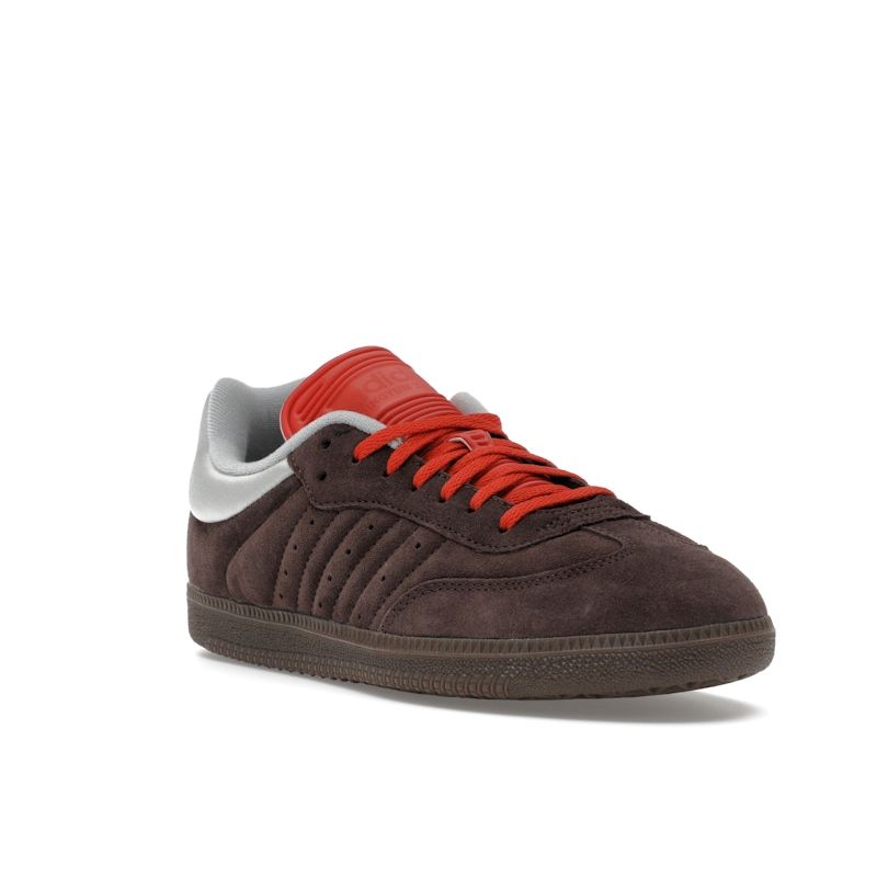 Dingyun Zhang X Adidas Samba Brown Oxide Unisex Sneakers Surf-Red IF9704