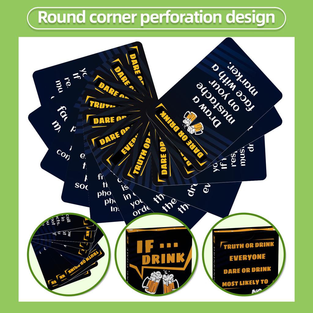 Drunk Card Social and Interactive Creative Bar Adults Drinking Cards Bar Gathering Dorm Board Game