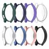 PC+härdat glas skyddsfodral för Samsung Galaxy Watch 6 40mm 44mm helskärmsskydd skalskydd