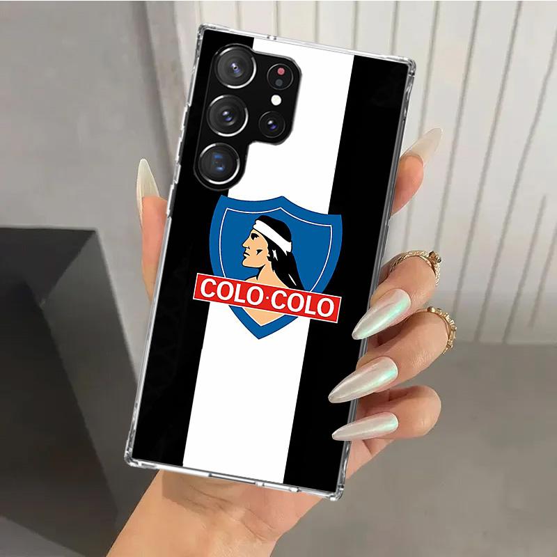 

New Club Social Y Deportivo Colo Phone Case for Samsung Galaxy S26 S24 S23 Ultra S25 Edge S22 S21 Plus S20 FE + Soft Print Shell Samsung S21 Plus