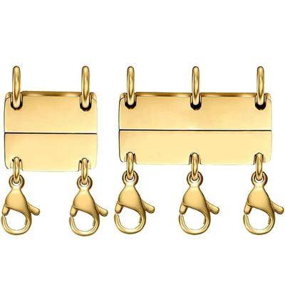 מפריד מגנטי לשרשרת רב-גדילית מחבר לתכשיטים להכנת תכשיטים