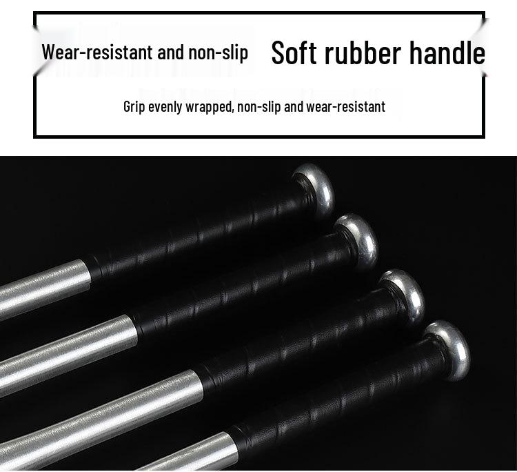 Coolmsla Thickened Alloy Steel Baseball Bat for Self-Defense and Home Use