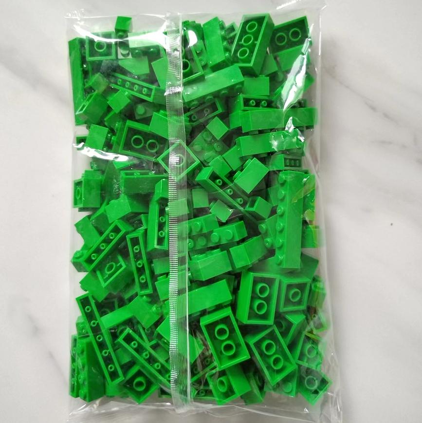 Bulk Building Blocks Large bricks 17 Single colour 260g Free assembly Compatible Children's educational creative toys DIY