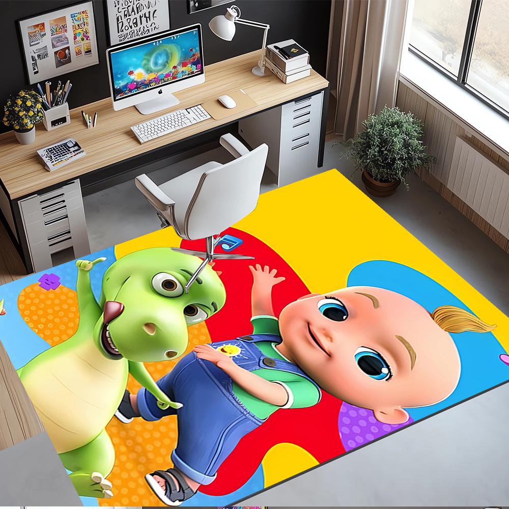 CoComelon Printed Carpet,Rug,for Office Chair Living Room Bedroom Kitchen Room Decor Gifts.