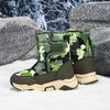 28-38Kids Winter Boots  Convenient Outdoor Thick Sole with Plush Insulation Children's Snow Boots High Top Cotton Shoes