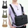 Waterproof Outdoor Vest Backpack Adjustable Outdoor Chest Rig Pouch Sports Chest Pack  Climb