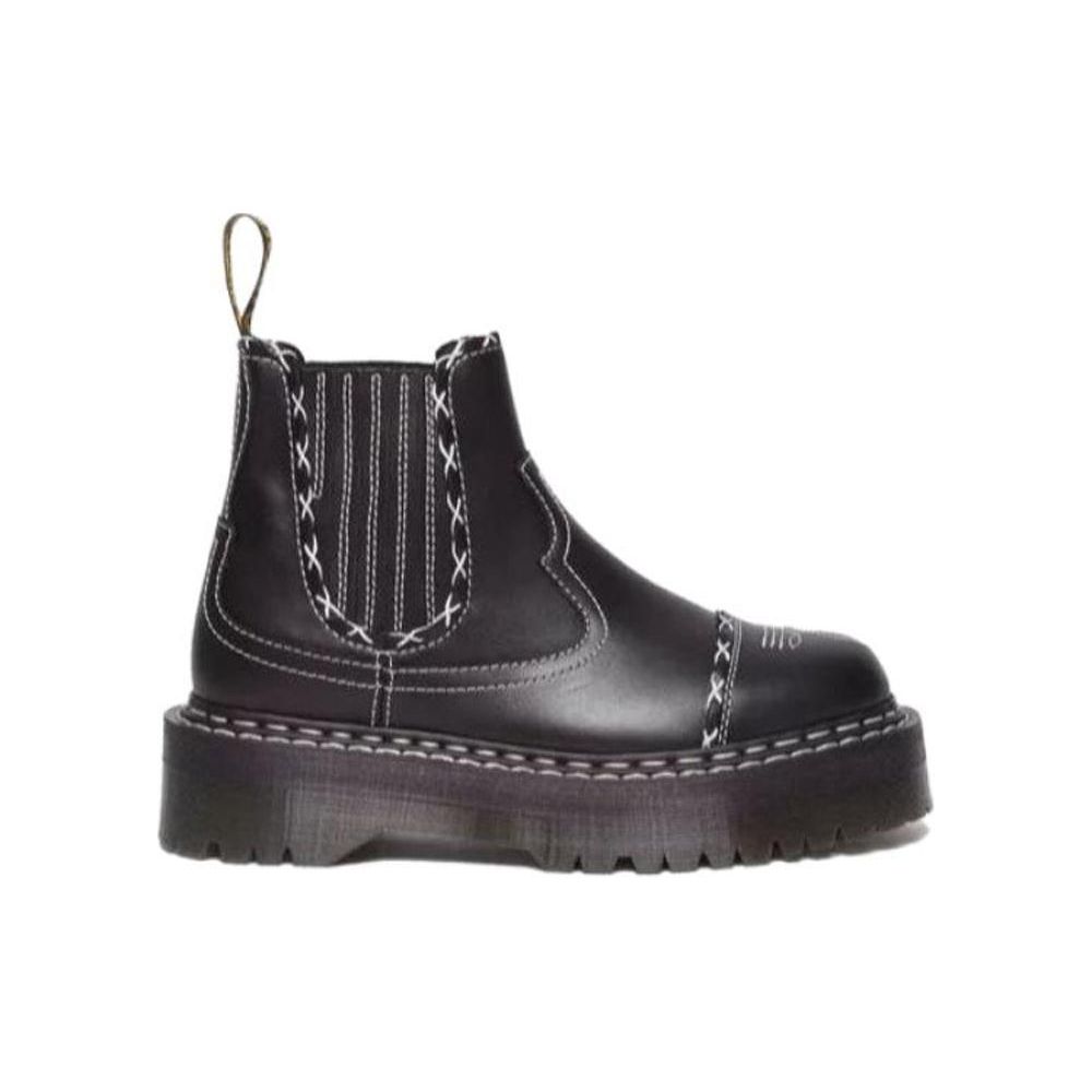 Dr. Martens 2976 Gothic Fashion Short Chelsea Boots Unisex boots Black 31430001