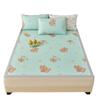 Ice Silk Cool Mat Set - Washable, Soft Three-Piece for Single Dorm Bed, 2026 Design.