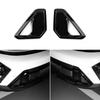 Glänzende Schwarze Frontstoßstangenabdeckung Nebelscheinwerferrahmen Zierleiste für Hyundai Kona 2026 2026 Exterieur Styling