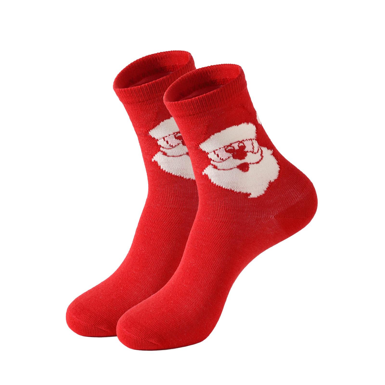 

Рождественские осенне-зимние мужские и женские носки среднего размера 35-43 One Size