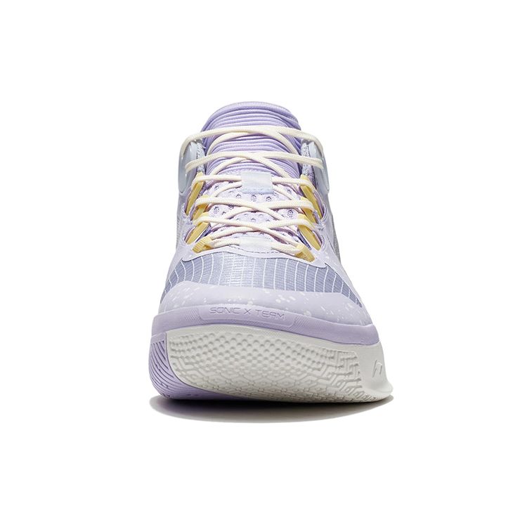Li-Ning Sonic 10 Team Lilac Purple Pale Banana Men Sneakers ABPS015-3