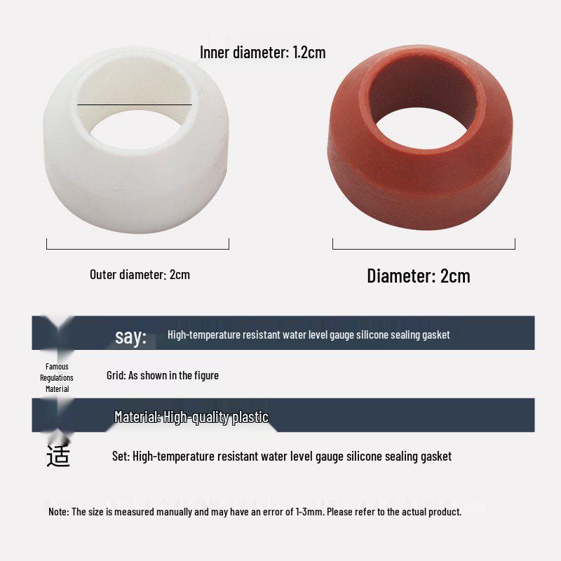 High-Temp Resistant Gasket Seal for Boiler Water Level Gauge Tube