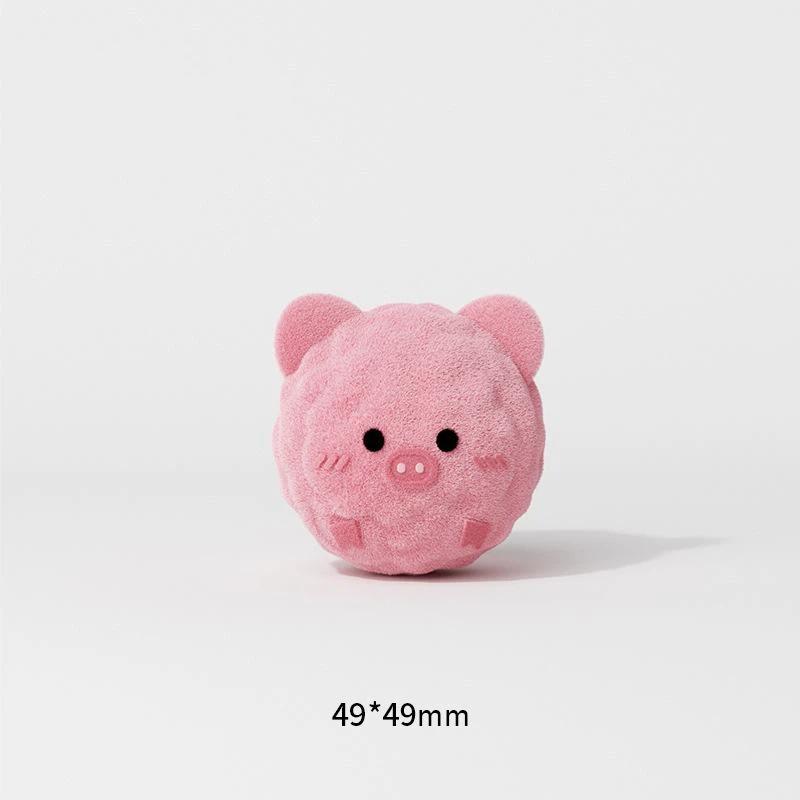 Squeaky Dog Chew Toy Portable Plush Spiky Ball Interactive Pet Play Toy for Dog Travel Camping Boredom Relief Use